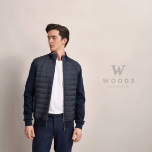 Bugatti Navy Hybrid Sweat Jacket