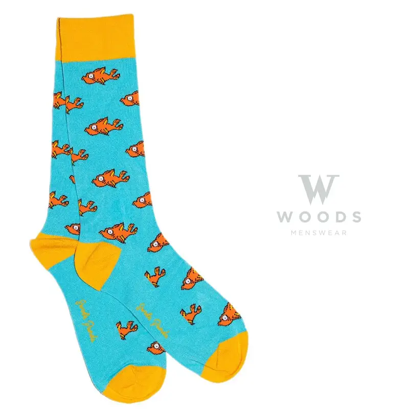 Guppy Fish Bamboo Socks