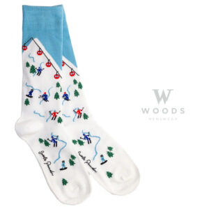 Ski Slope Bamboo Socks