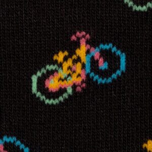 Black Bicycle Bamboo Socks - Image 3